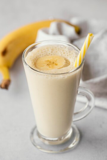 Banana shake for weight gain