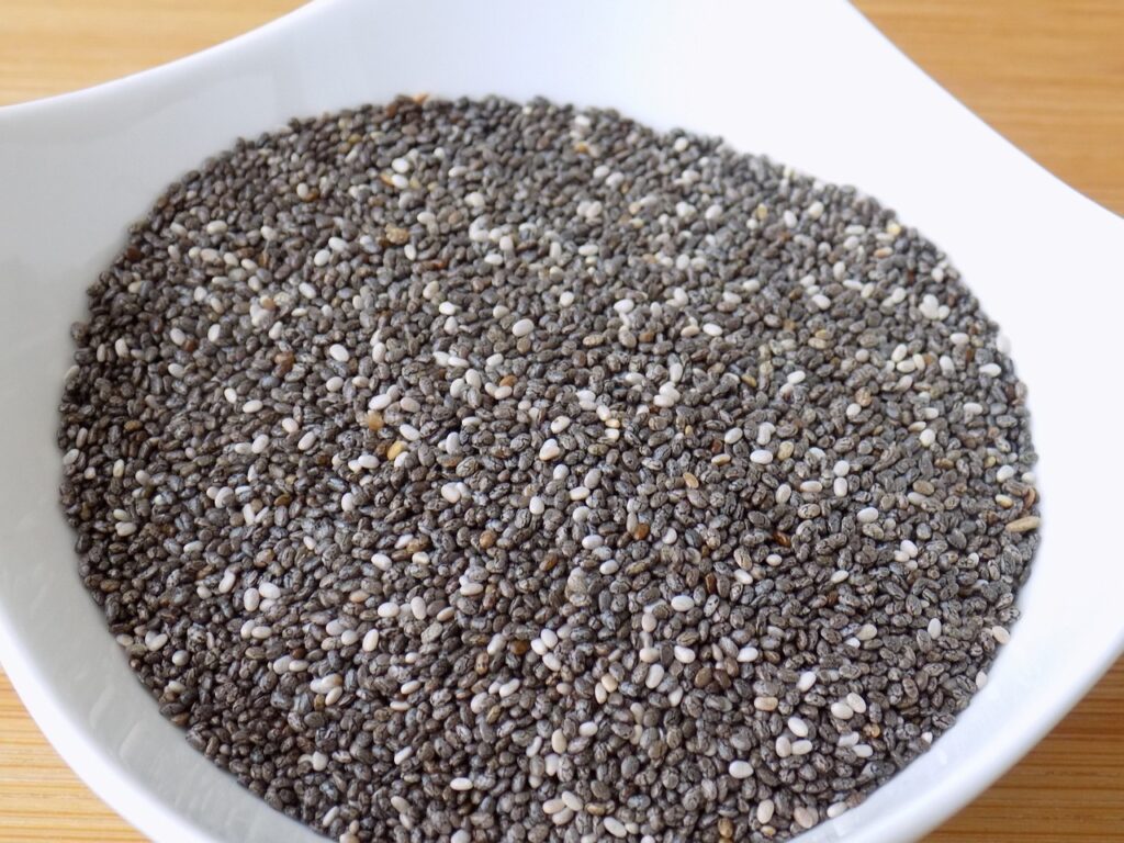 Chia seeds is source of protein 