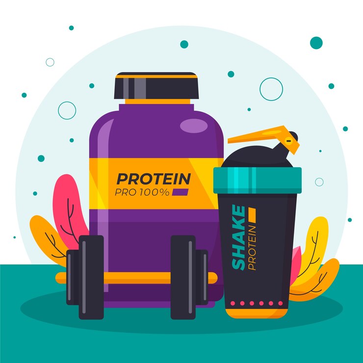 Protein shake is source of protein 